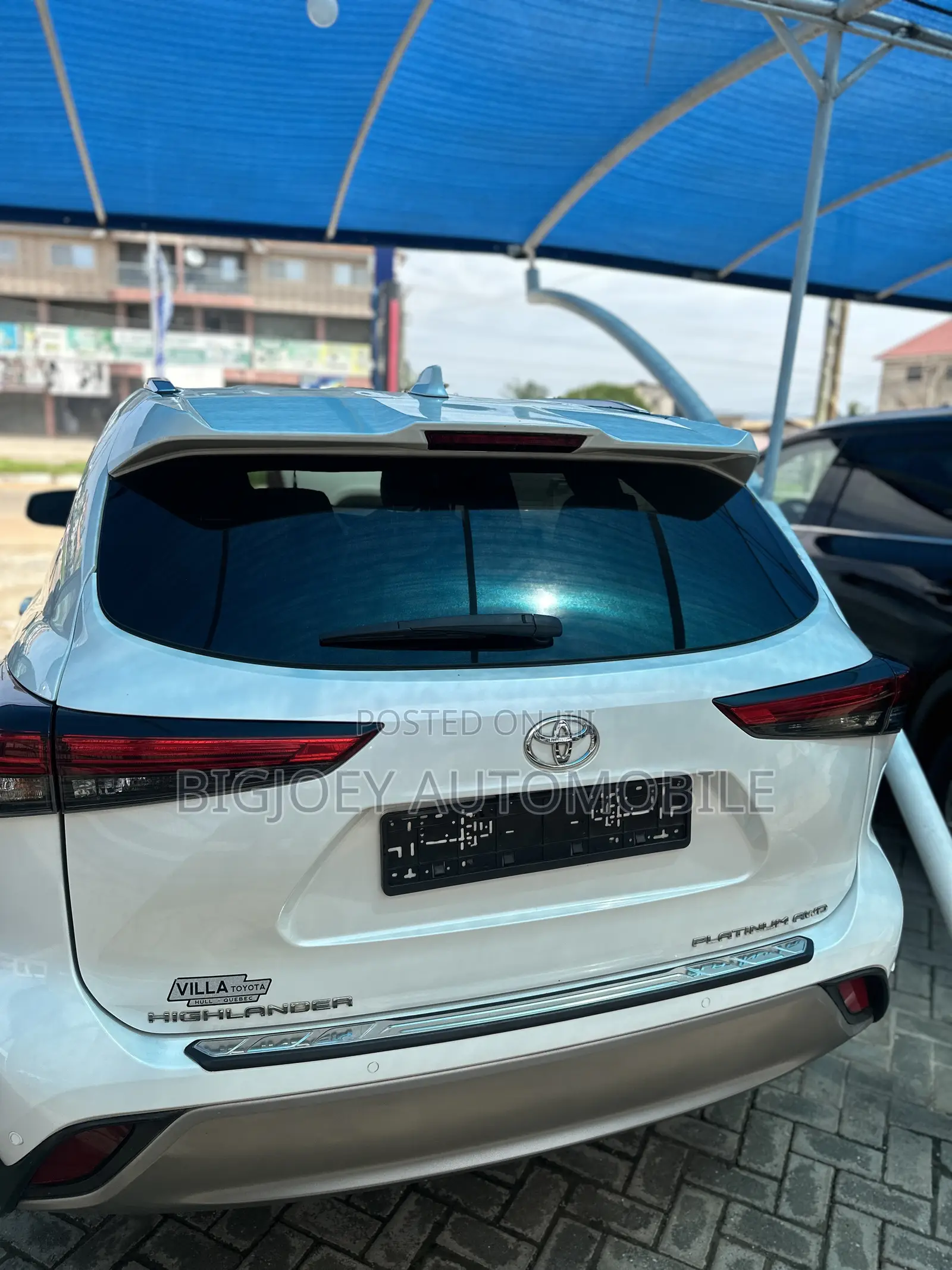 Toyota Highlander Platinum AWD 2020 White