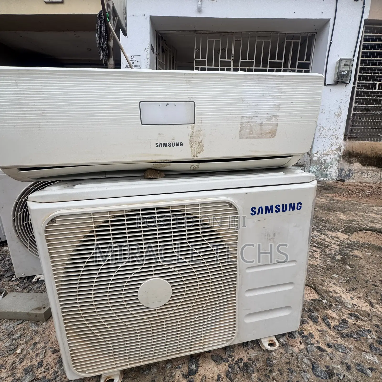Samsung 1.5, Hisense 2.5 Lg 2.0, Nasco 2.0 Horsepower