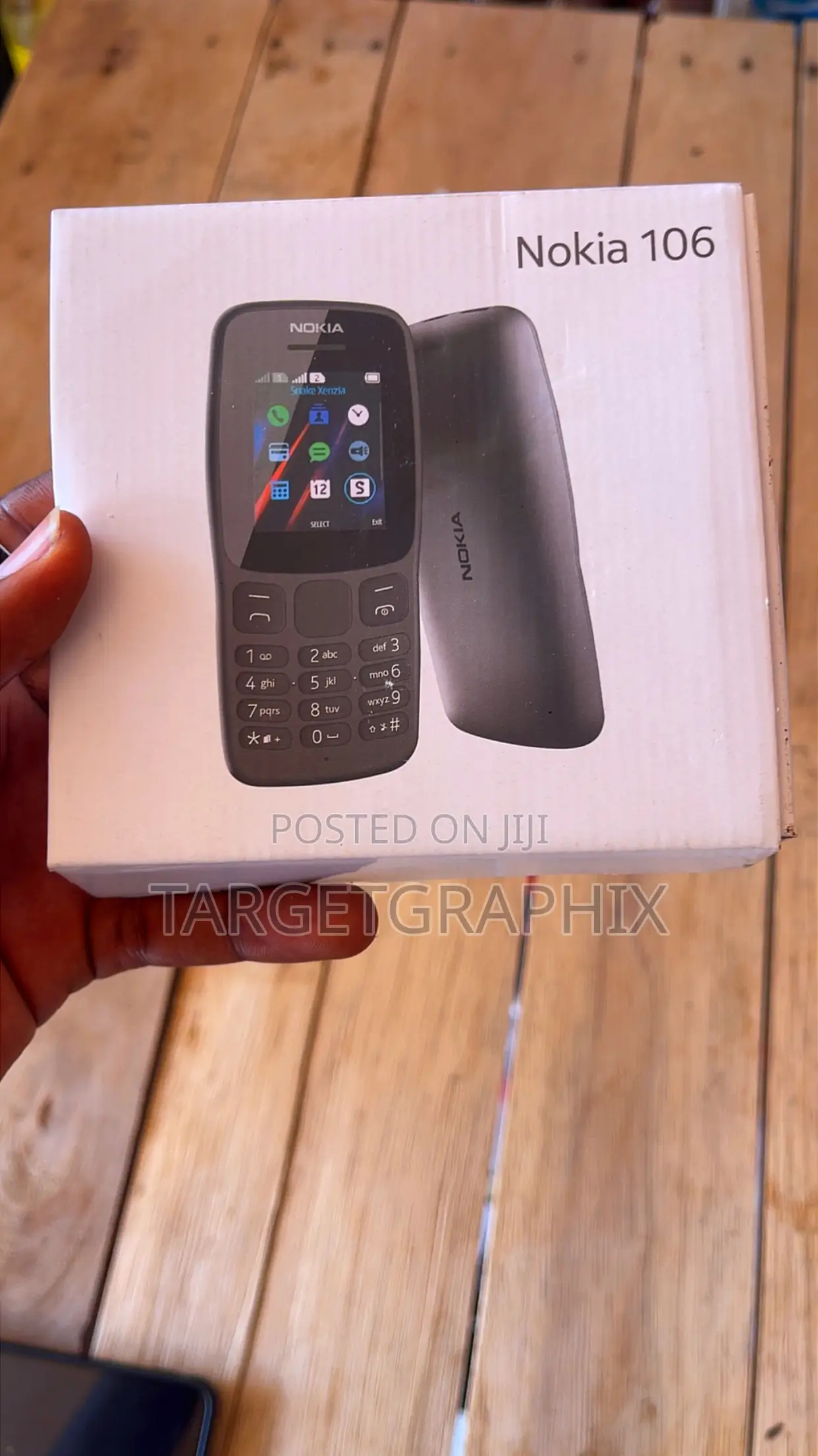New Nokia 106 Black