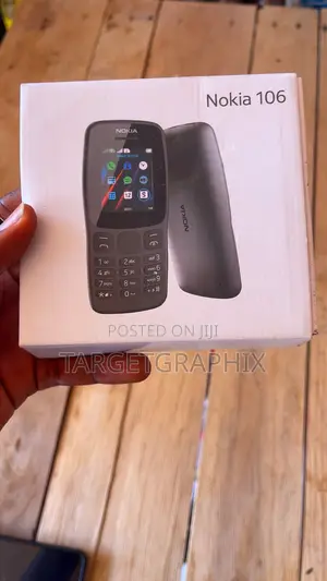 New Nokia 106 Black