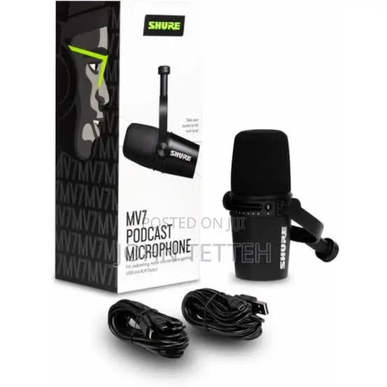 Shure Mv7 Podcast Microphone
