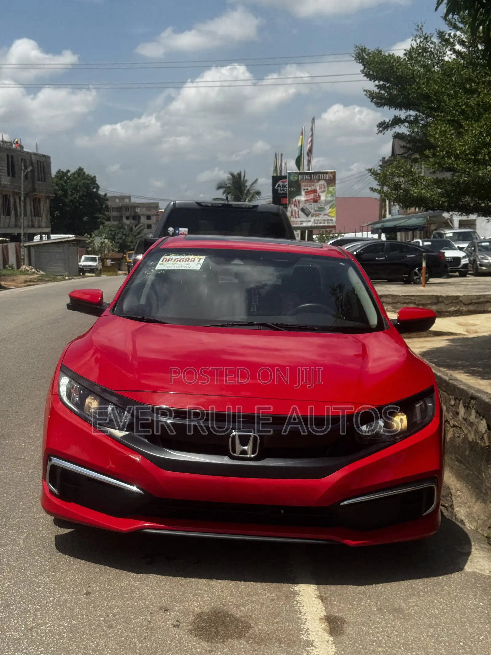 Honda Civic EX 2021 Red