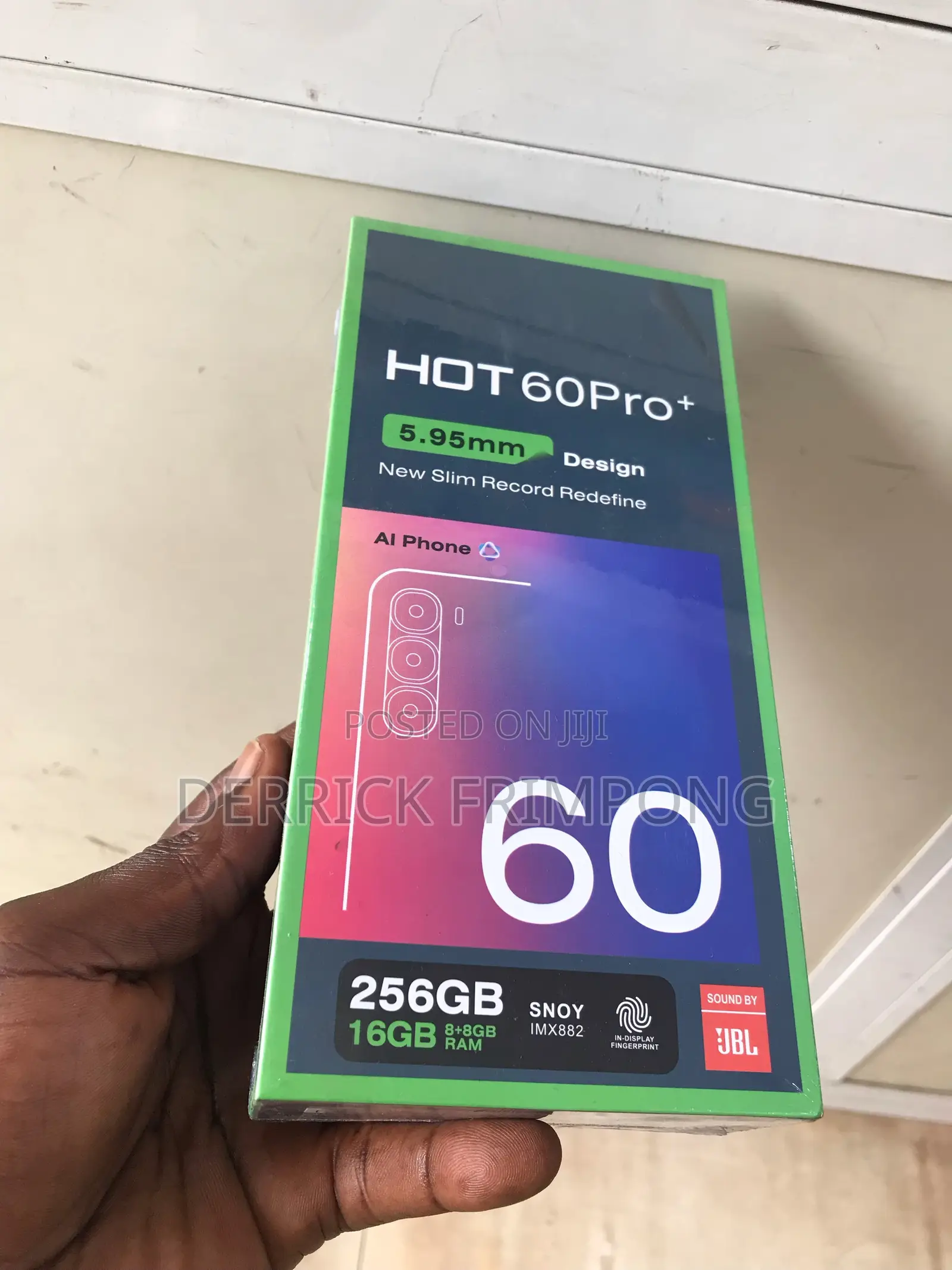 New Infinix Hot 60 Pro+ 256 GB Blue