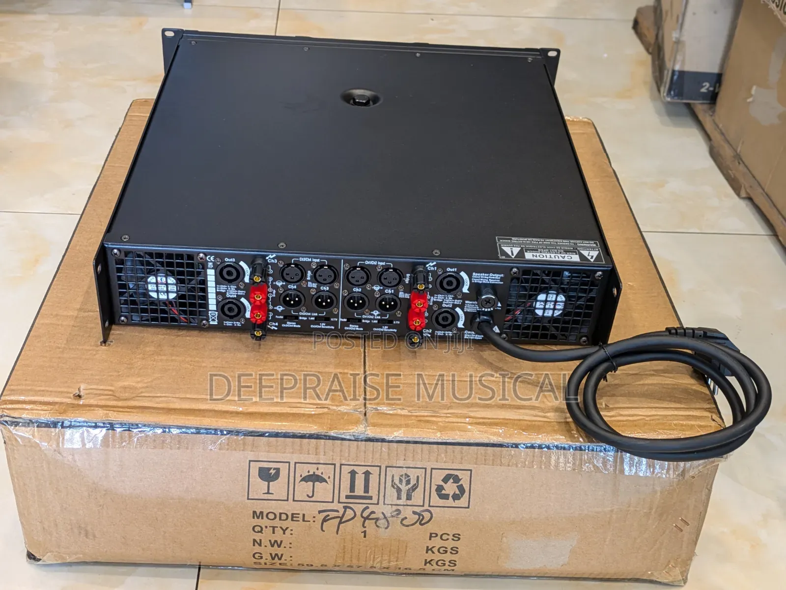Ashley 4channel Amplifier Fp4800