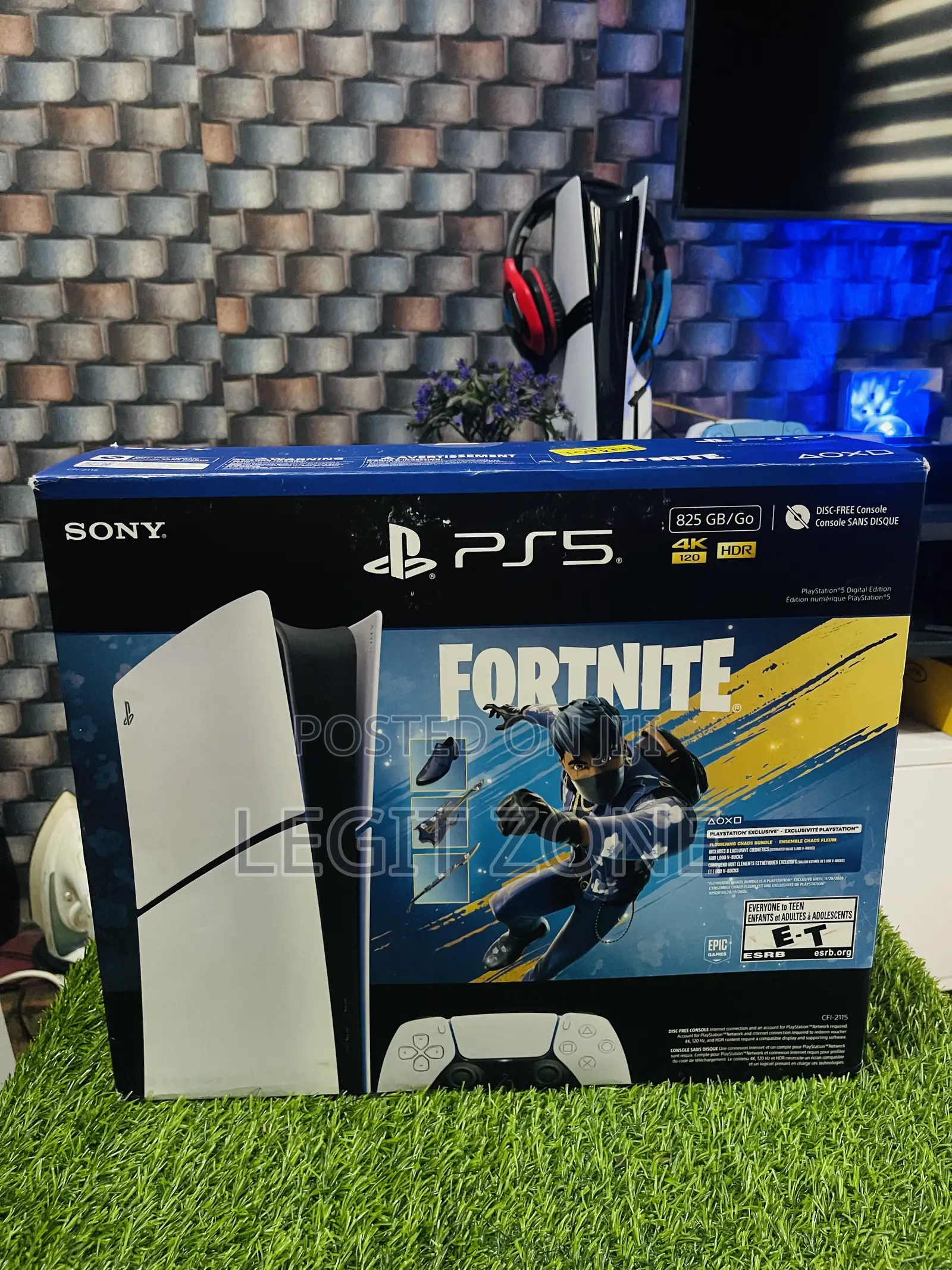 Ps5 Slim Digital in Box Almost New With Online Offline Games