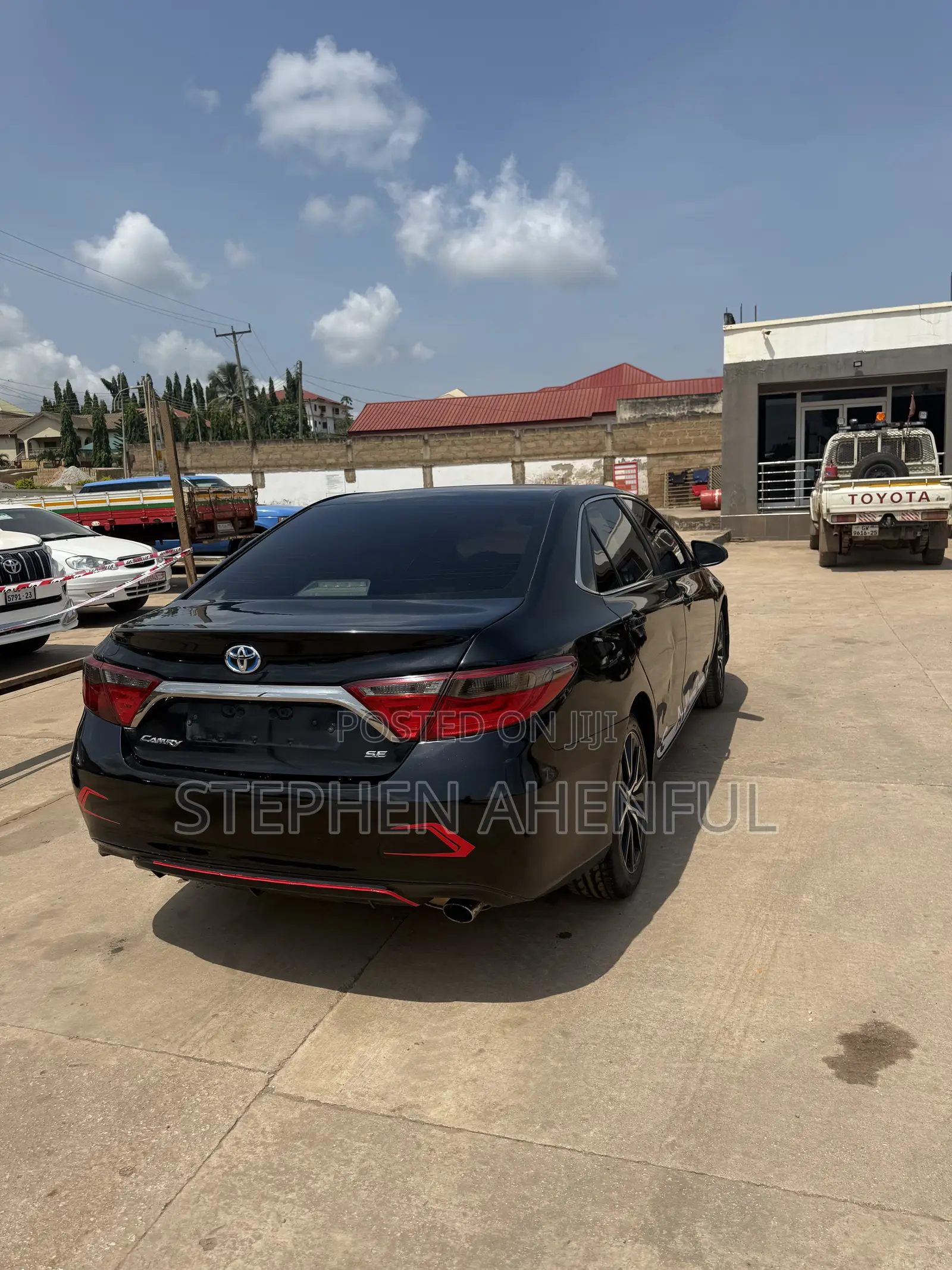 Toyota Camry SE 4dr Sedan (2.5L 4cyl 6A) 2016 Black