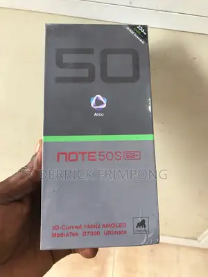 New Infinix Note 50s 256 GB Black