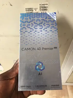New Tecno Camon 40 Premier 256 GB Black