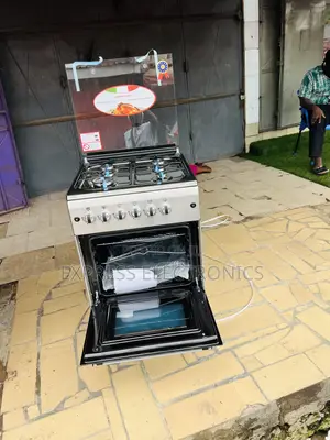Quality Sleek Gas Cooker Oven 4b 60/60 New Line Sliver Color