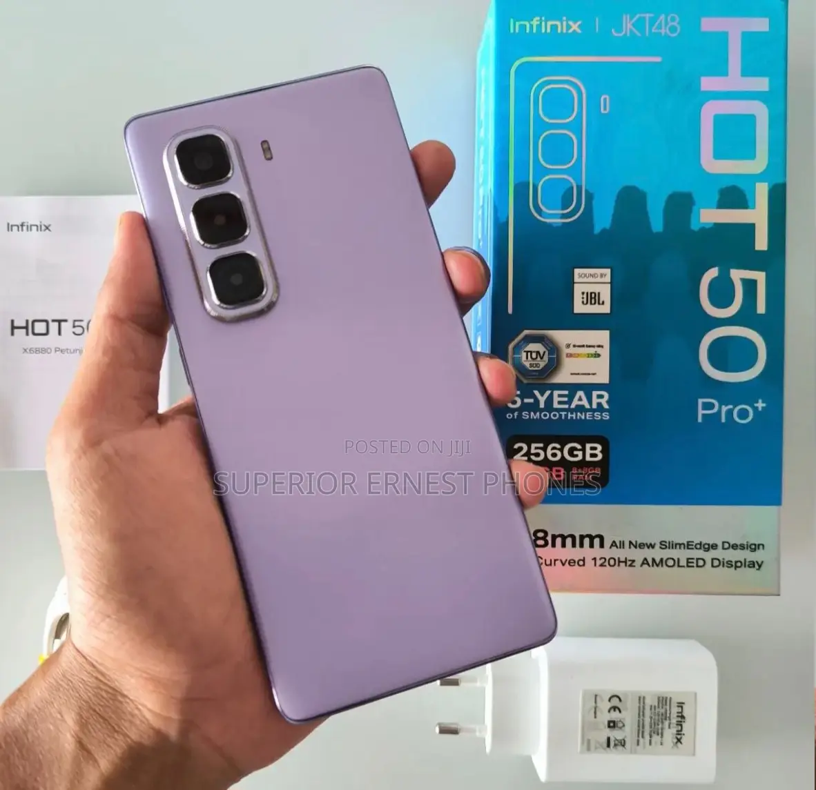New Infinix Hot 50 Pro+ 4G 256 GB Purple