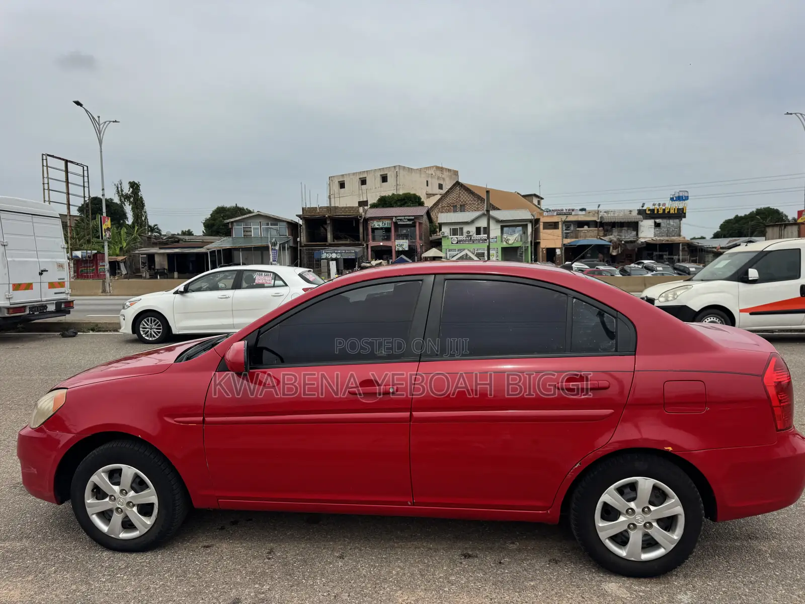 Hyundai Accent 2010 Red
