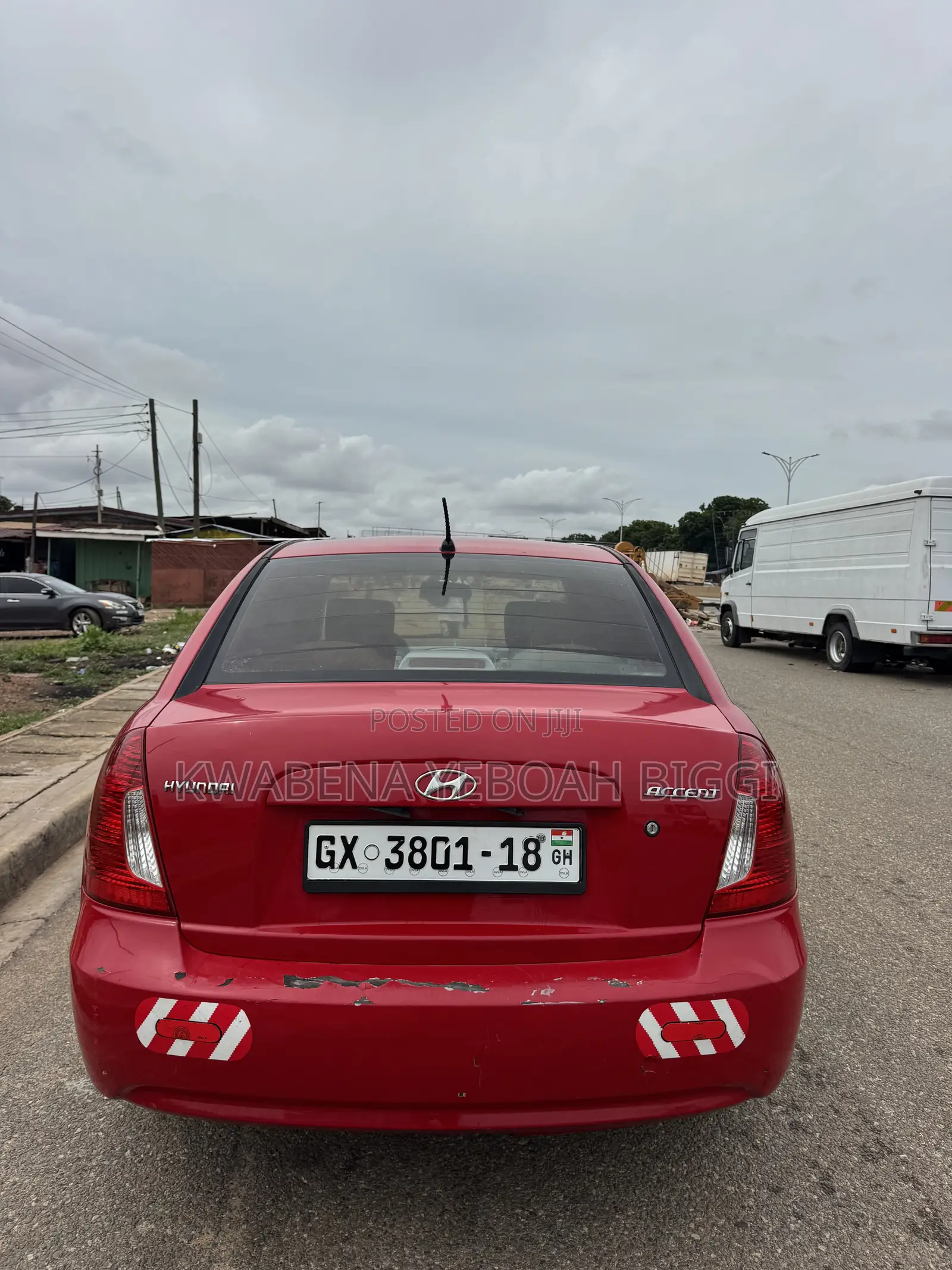 Hyundai Accent 2010 Red