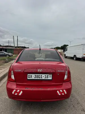 Hyundai Accent 2010 Red