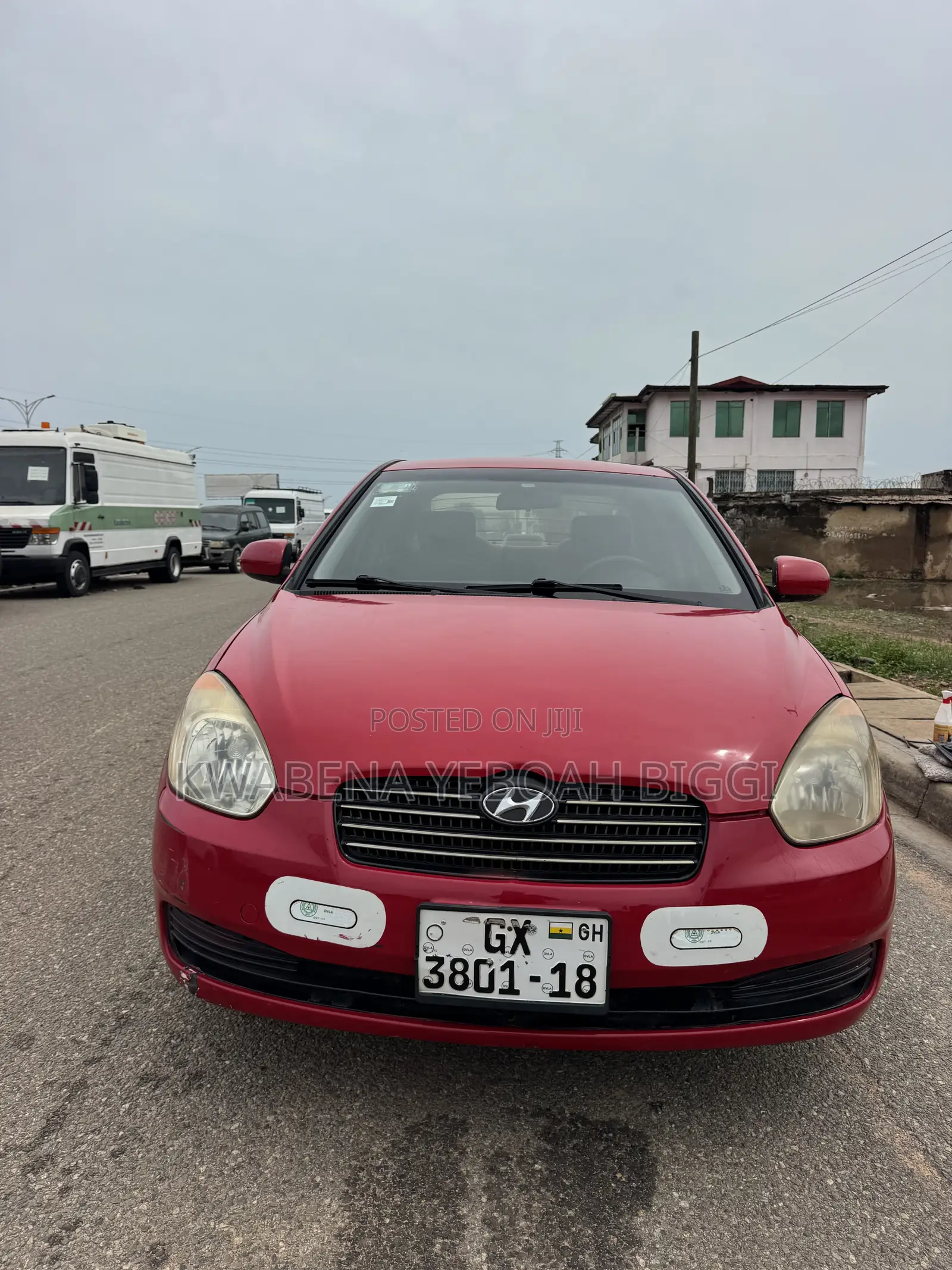 Hyundai Accent 2010 Red