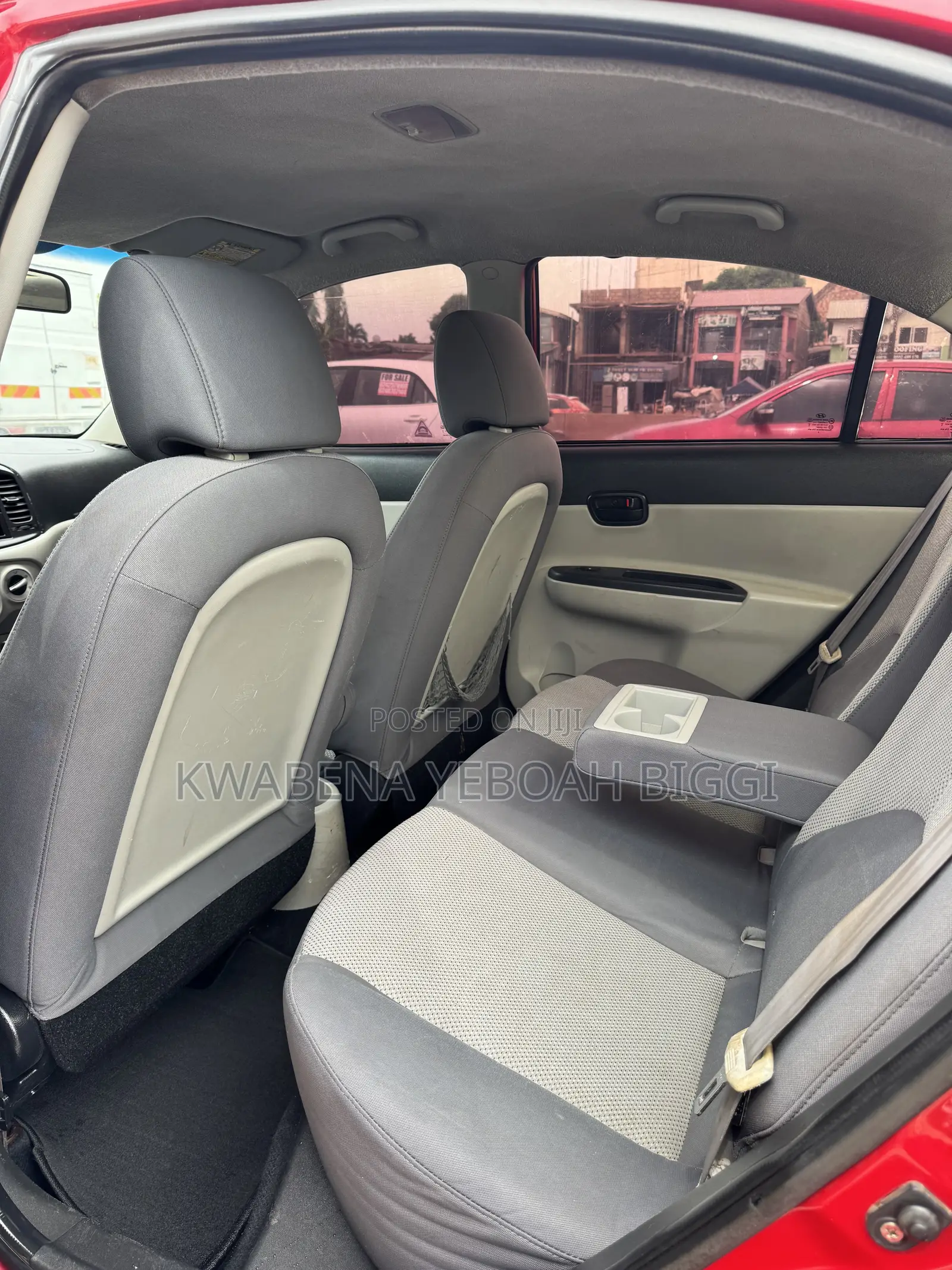 Hyundai Accent 2010 Red
