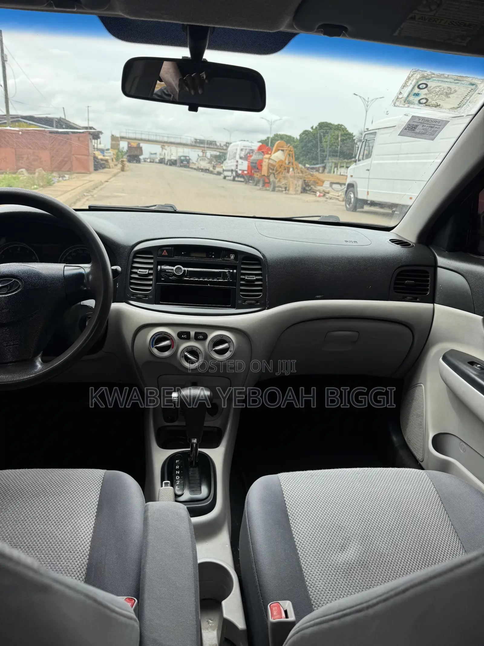 Hyundai Accent 2010 Red
