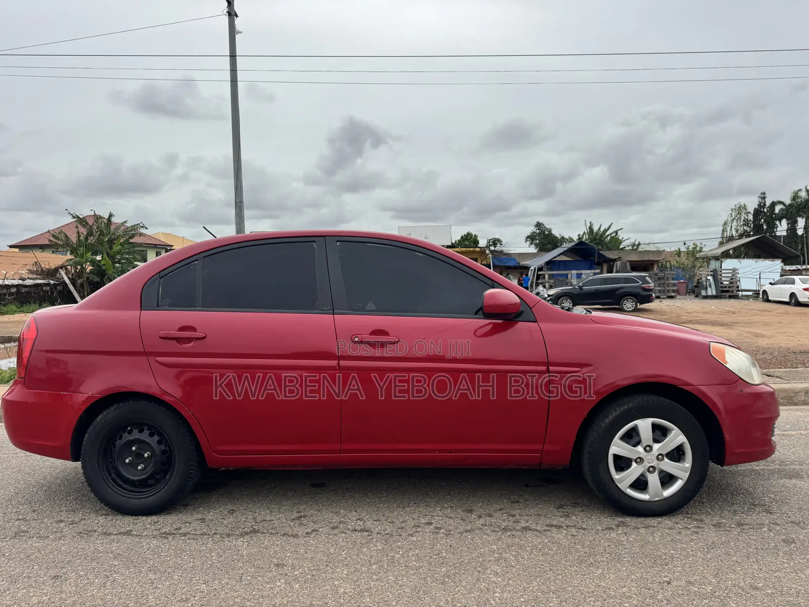Hyundai Accent 2010 Red