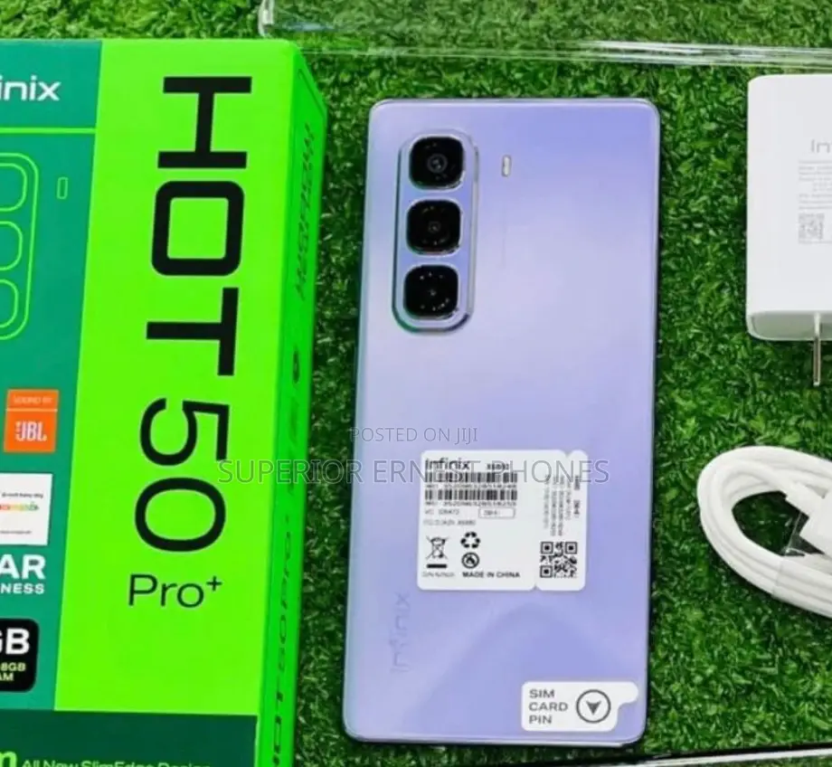 New Infinix Hot 50 Pro+ 4G 256 GB Purple