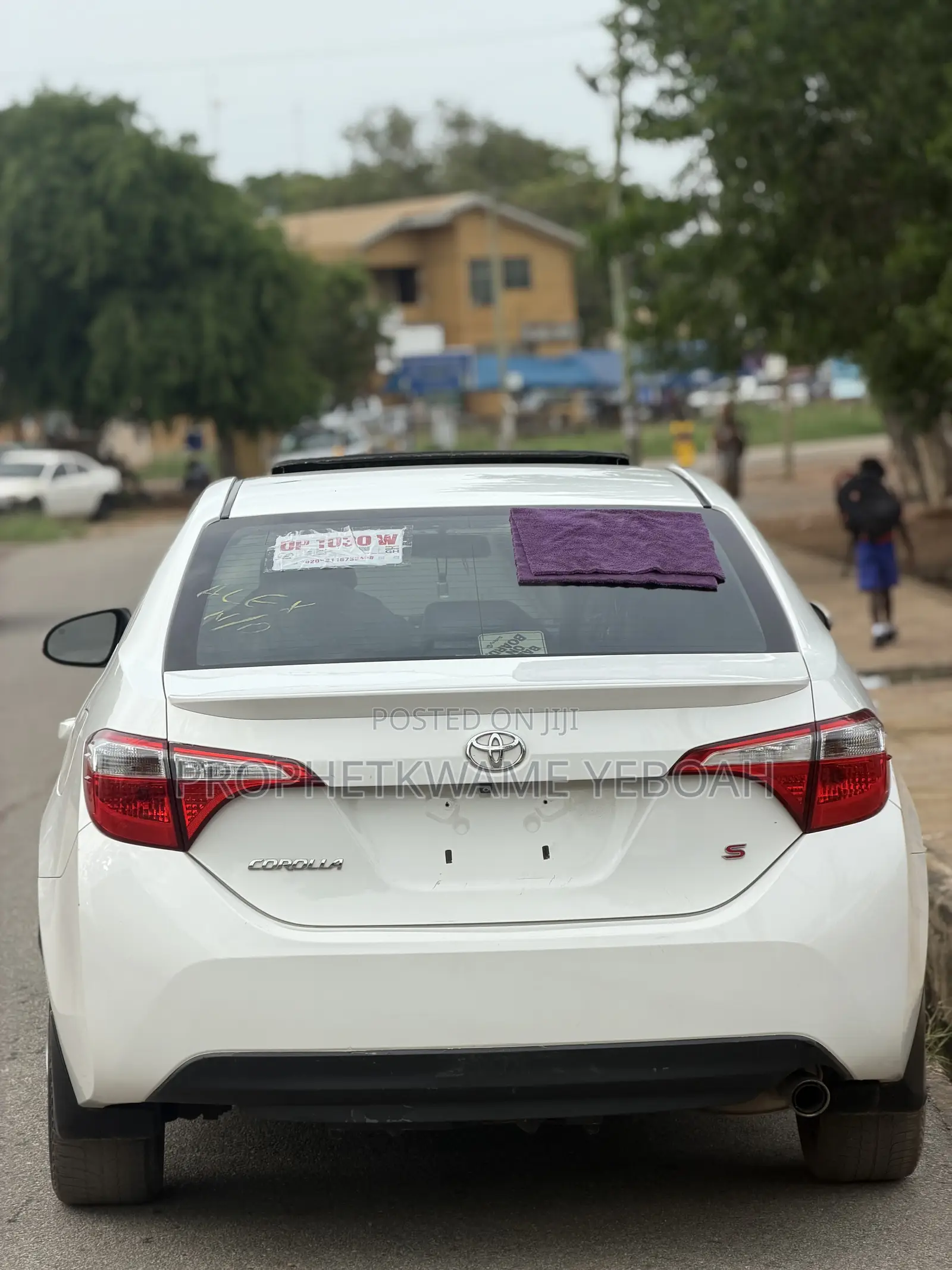 Toyota Corolla S 4dr Sedan (1.8L 4cyl CVT) 2014 White