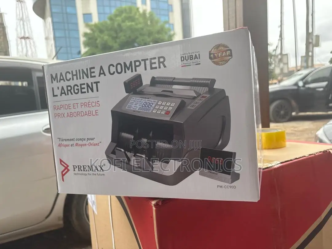 Premax Cc90d Money Counter Fast, Accurate Reliable Cash Counting