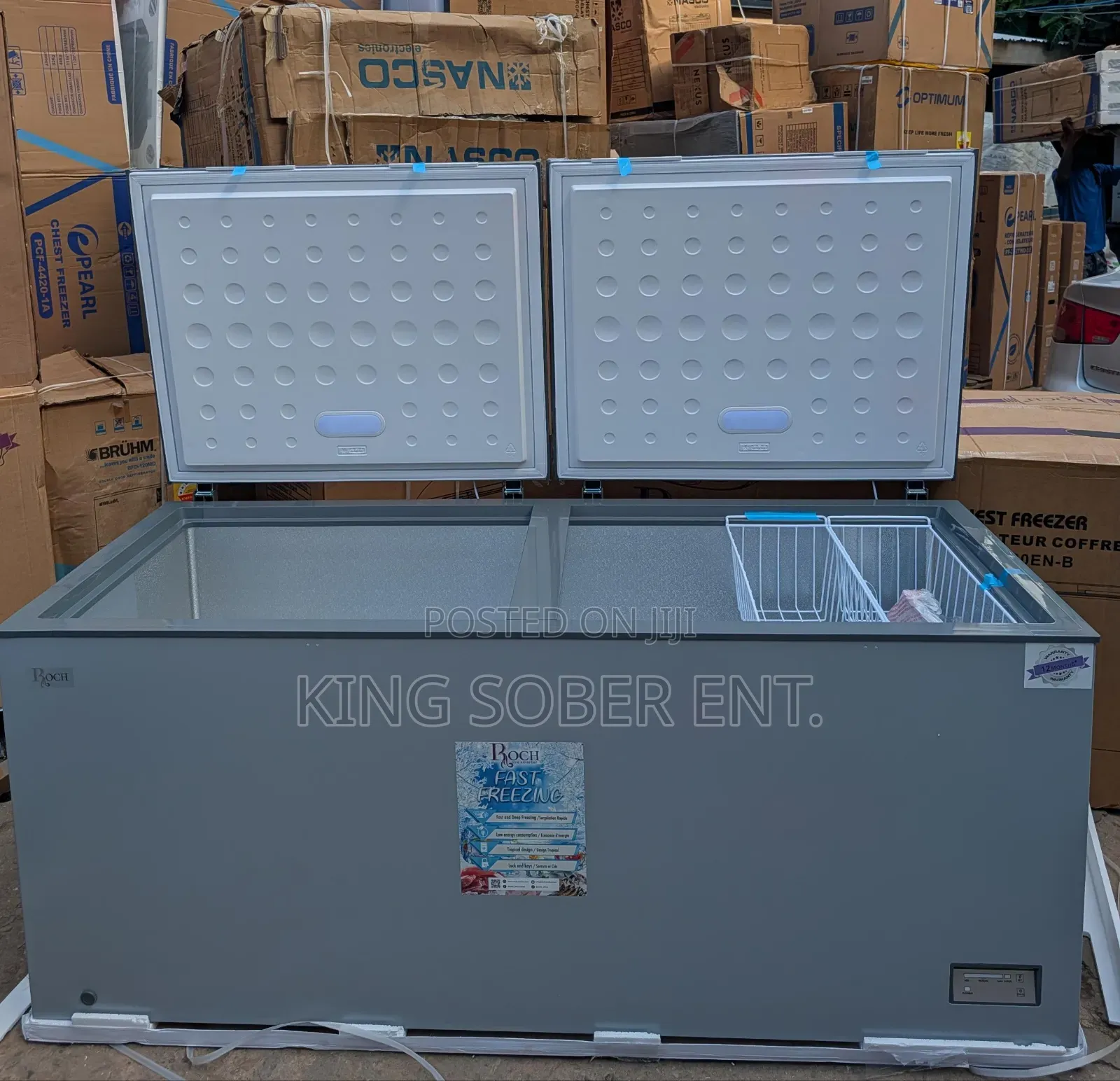 Roch 708l Chest Freezer 
 Ghc8800.