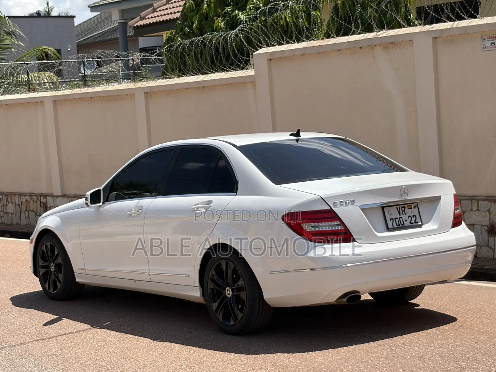 Mercedes-Benz C250 2013 White