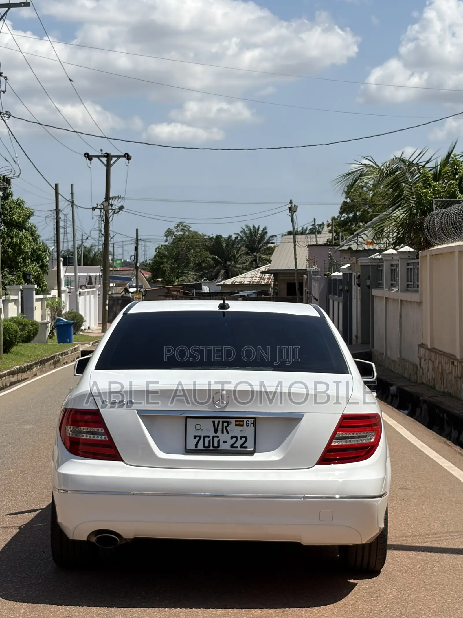 Mercedes-Benz C250 2013 White