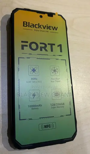 New Blackview Fort 100 128 GB Black
