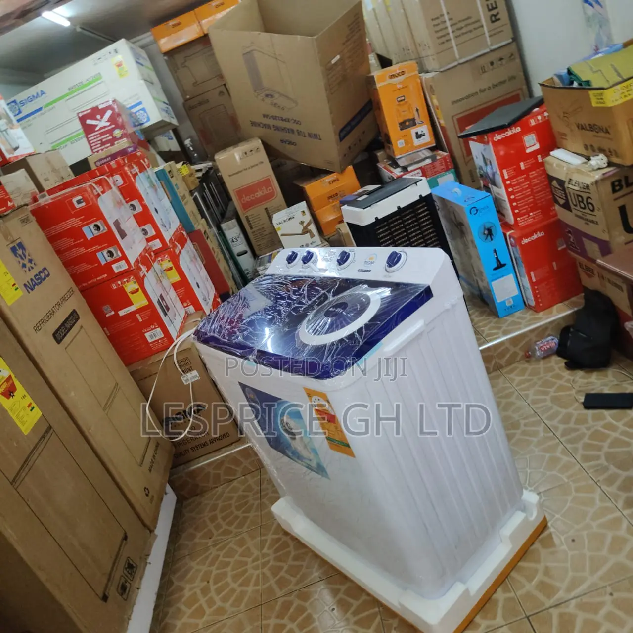 Nice and Durable 12kg Semi Automatic Top Loader Oscar Washing Machine
