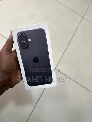 New Apple iPhone 16 128 GB Black