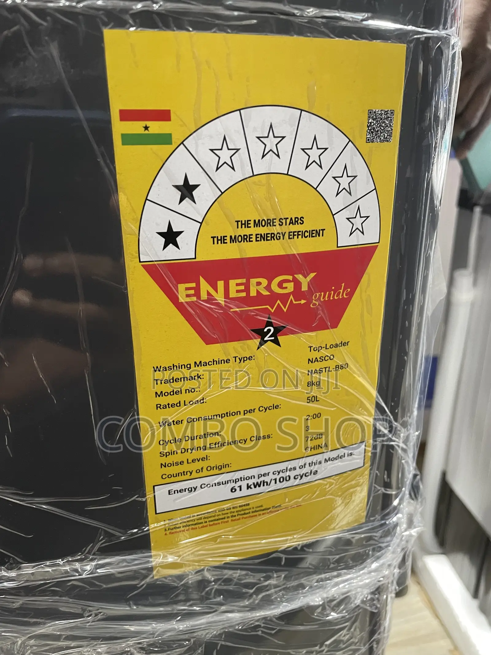 Nasco 8kg Washing Machine