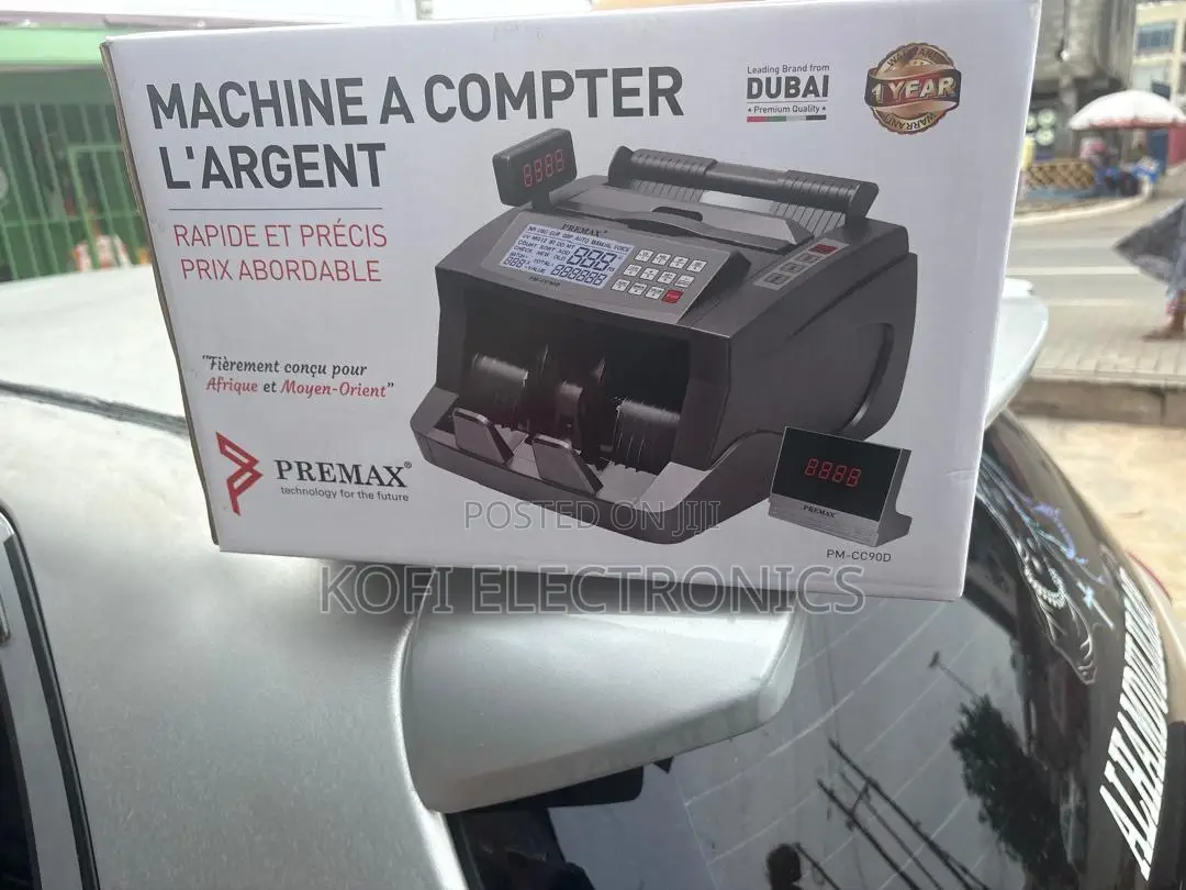 Premax Cc90d Money Counter Built for Accuracy and Speed