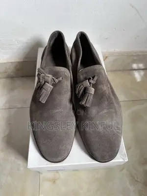 Suede Grey Italian Shoe
