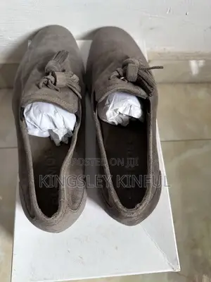 Suede Grey Italian Shoe