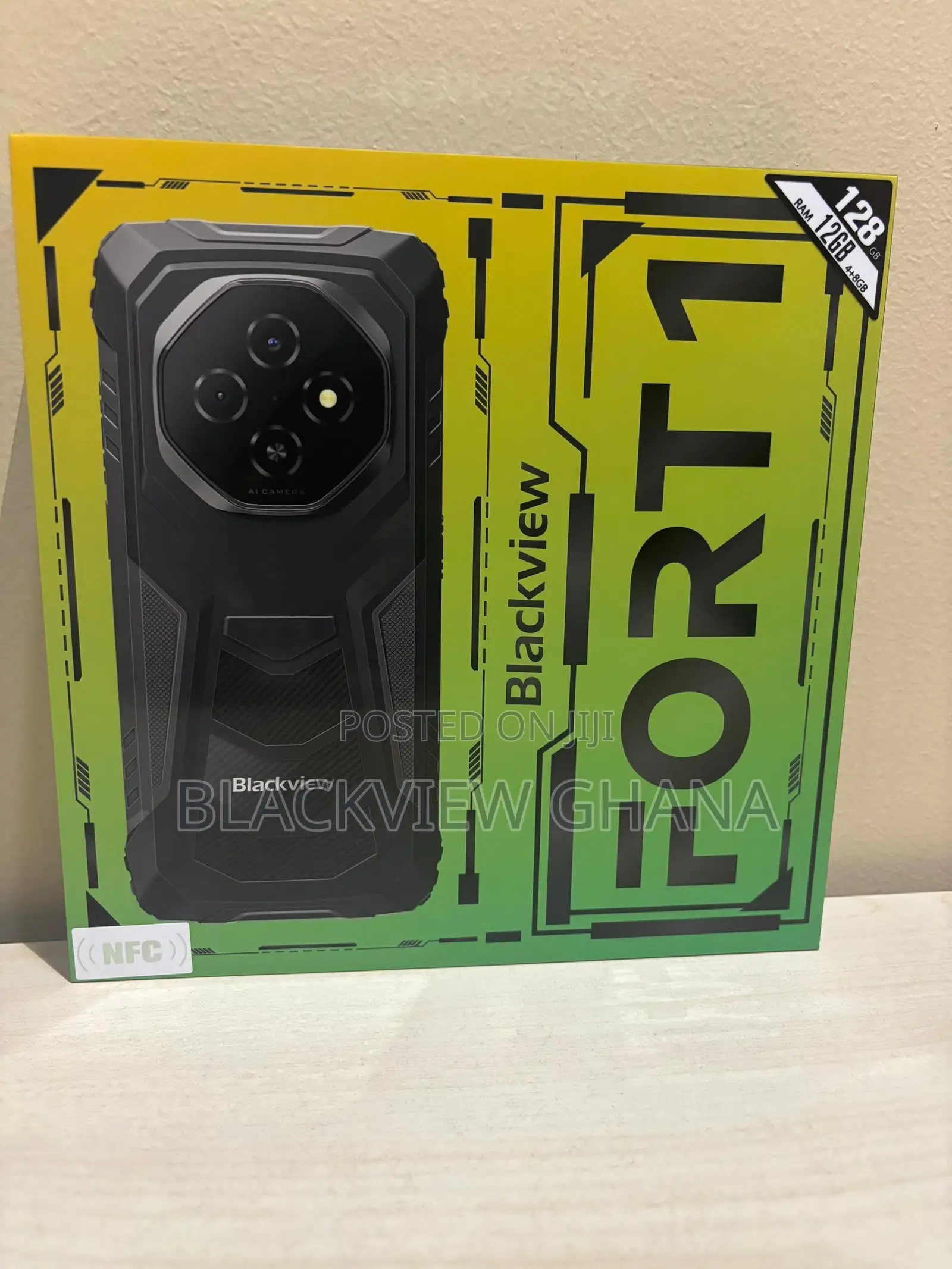 New Blackview Fort 100 128 GB Black