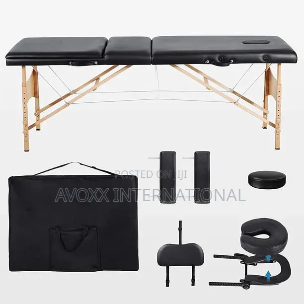 Entil Massage Table With Adjustable Height Backrest, 595lbs