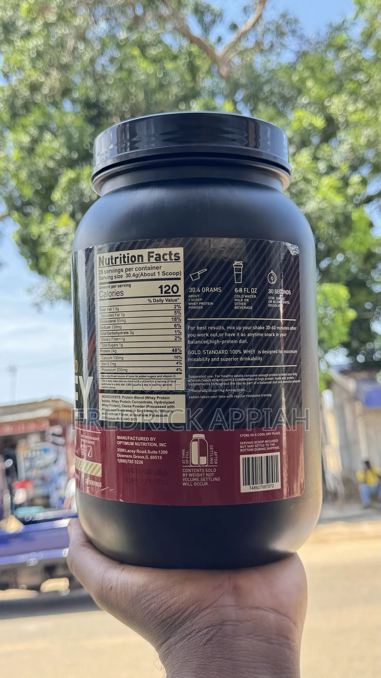 Whey Protein Gold Standard 100% Whey Protein