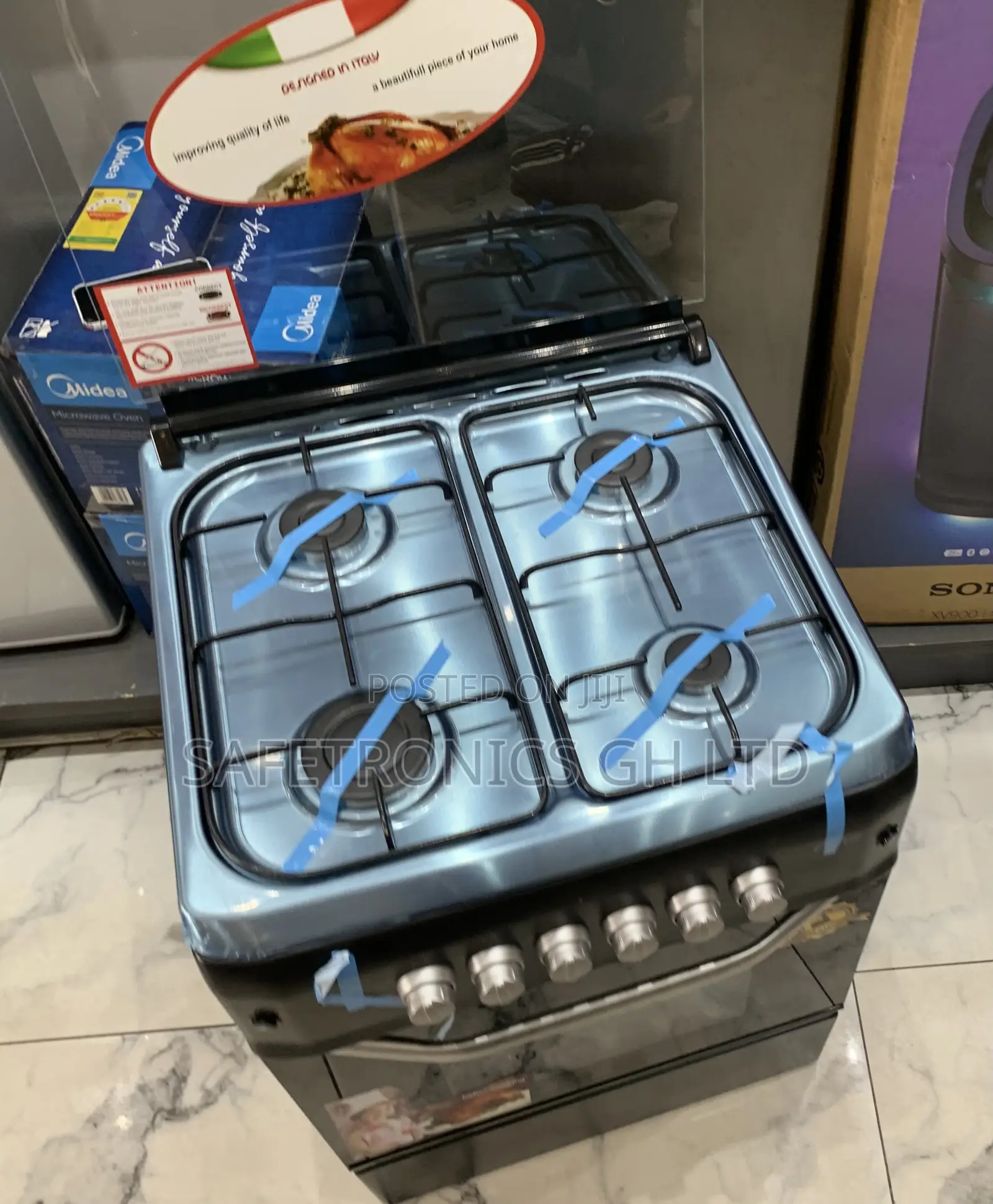 Grab Affordable New 50x60 ( New Line) Ferre 4 Burner Gas Cooker