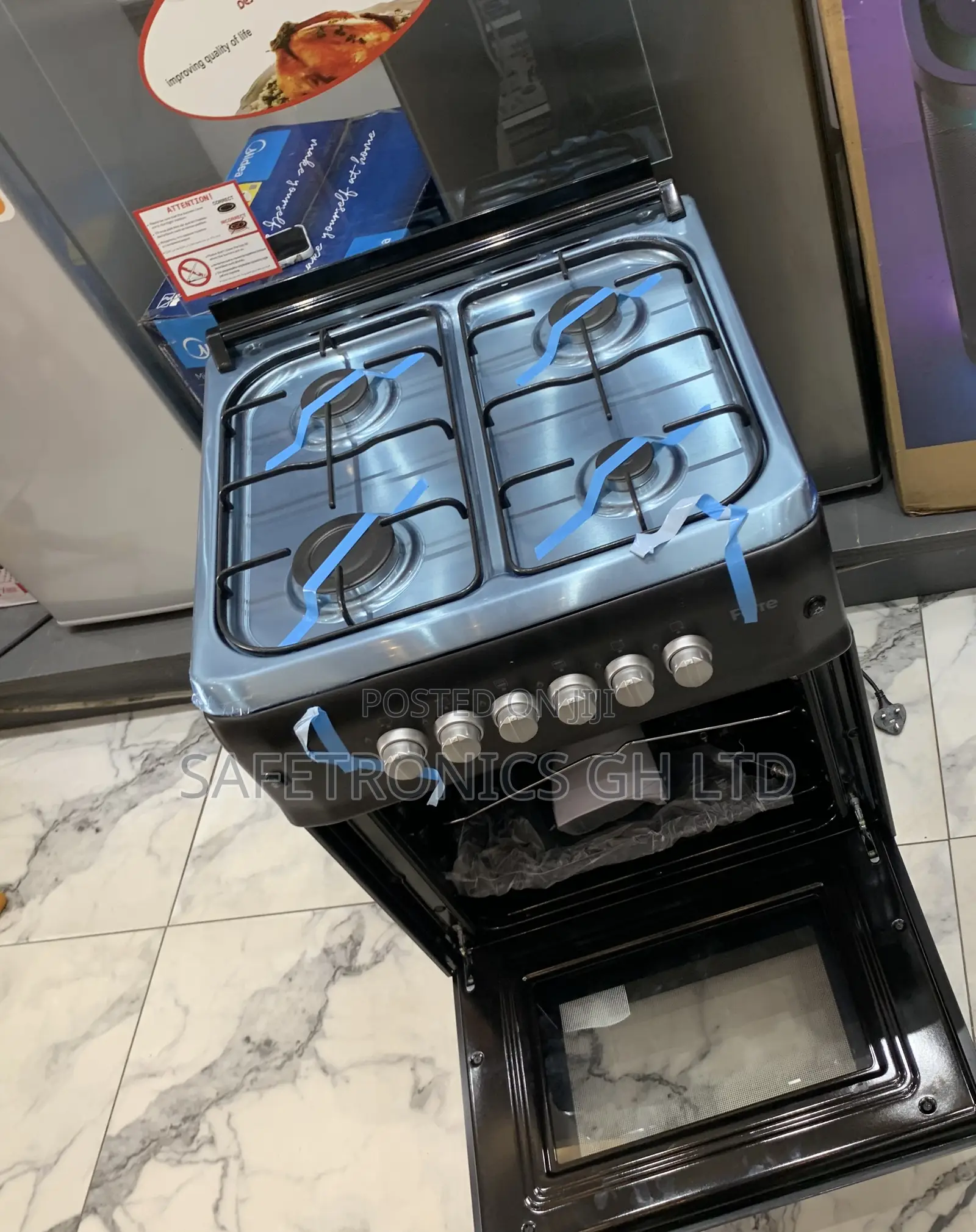 Best Quality New 50x60 ( New Line) Ferre 4 Burner Gas Cooker