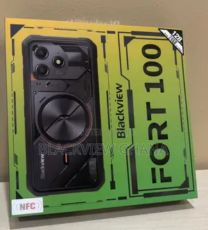 New Blackview Fort 100 128 GB Black