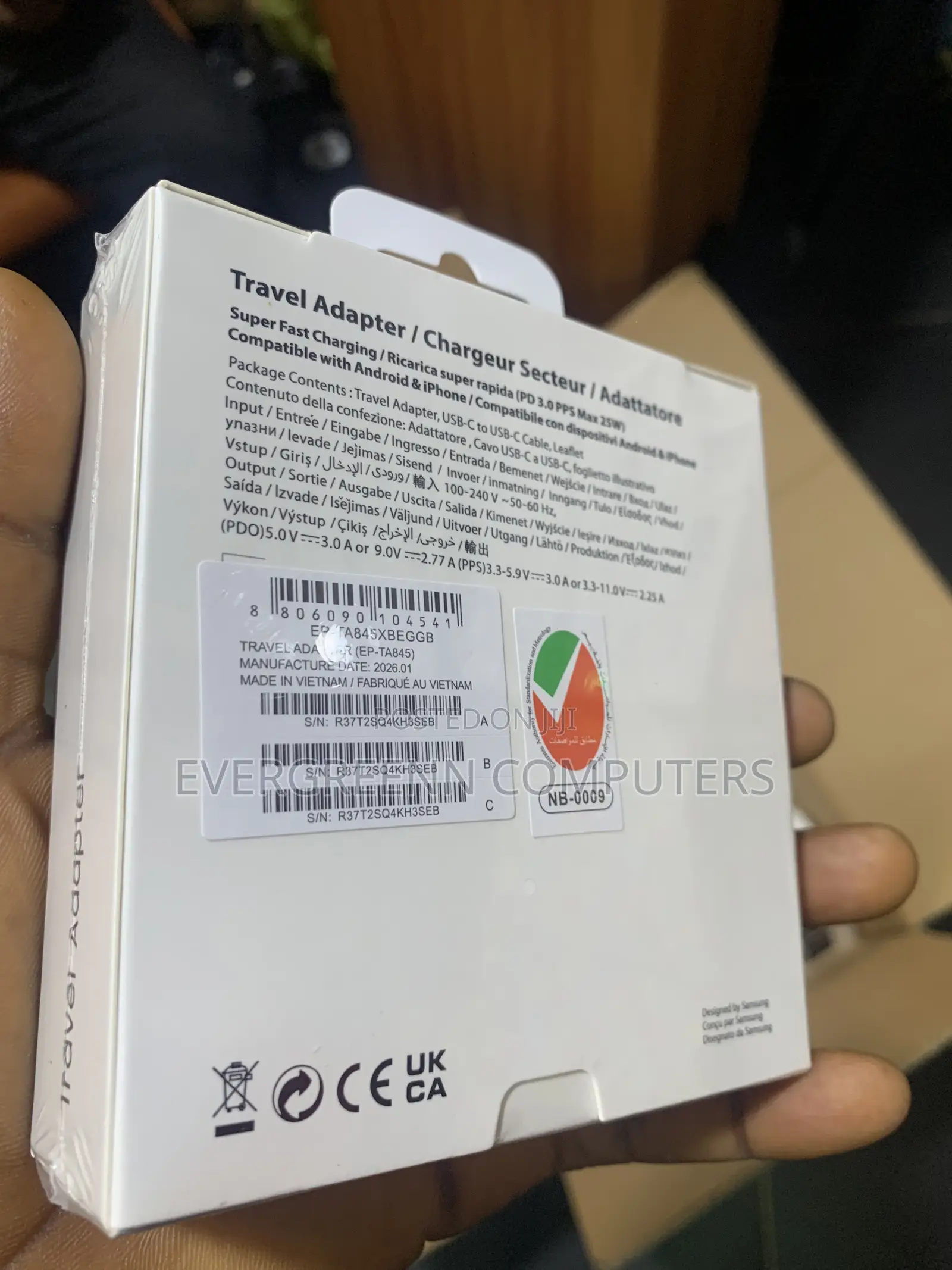Samsung Type C Mobile Phone Charger
