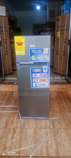 Nasco 107 Liters 2 Door Fridge/Top Freezer