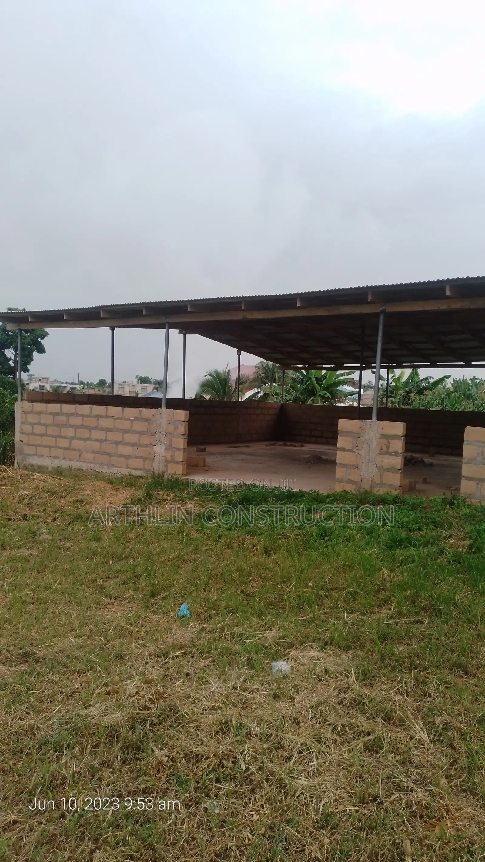 Commercial Structure Beside Swedru Secondary School (Swesco) for Sale