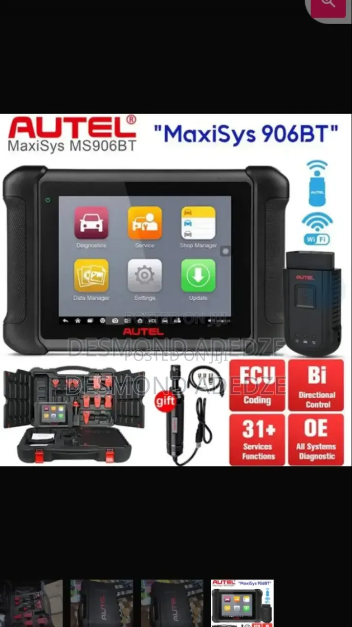 Autel Maxisys 906 Bt Powerful Diagnostics Machine With All Types