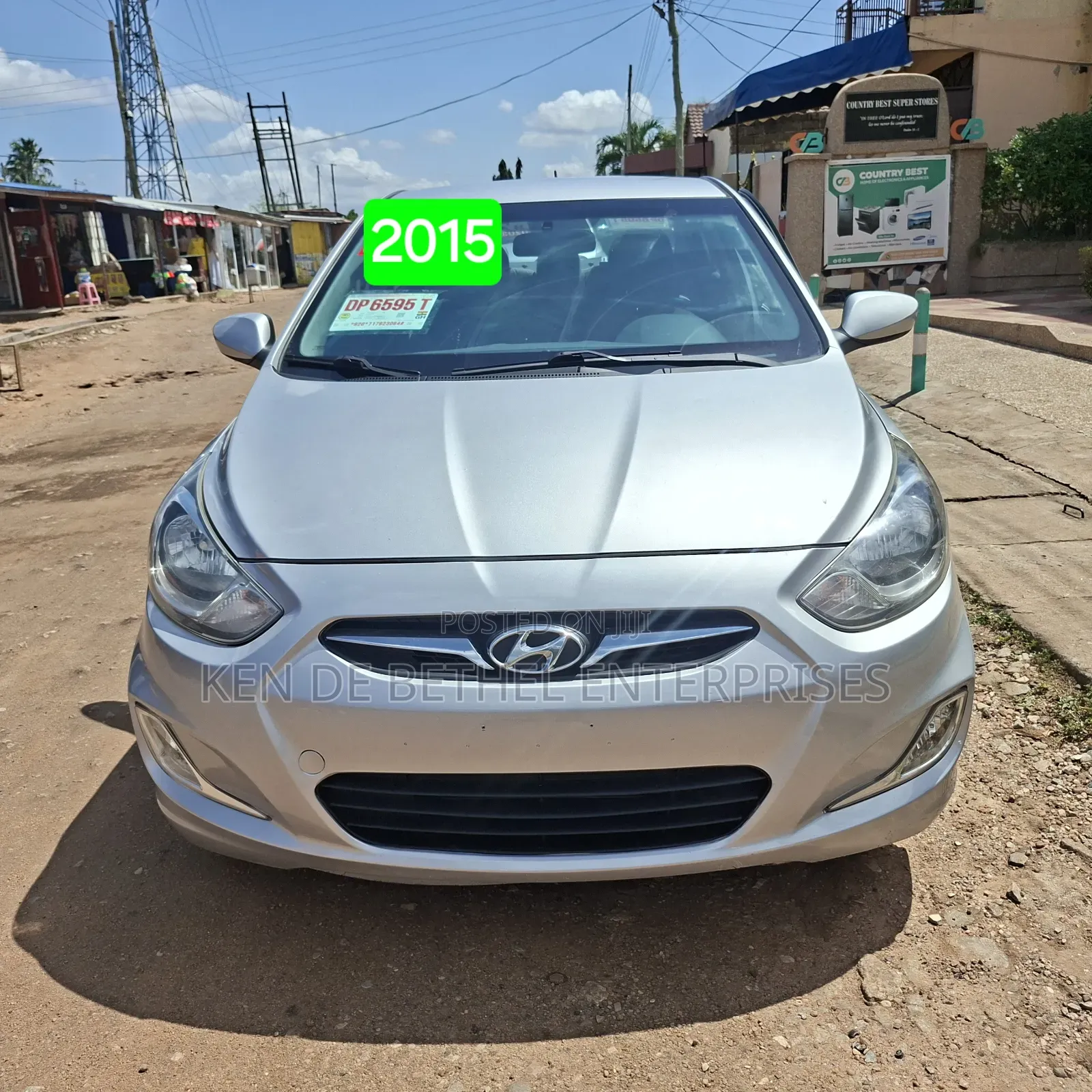 Hyundai Accent GLS 4dr Sedan (1.6L 4cyl 6M) 2015 Silver