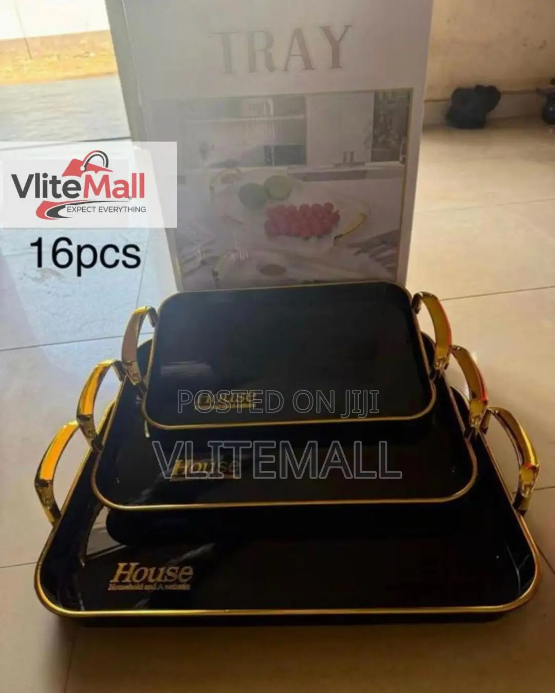 House Brand Serving Tray Set
