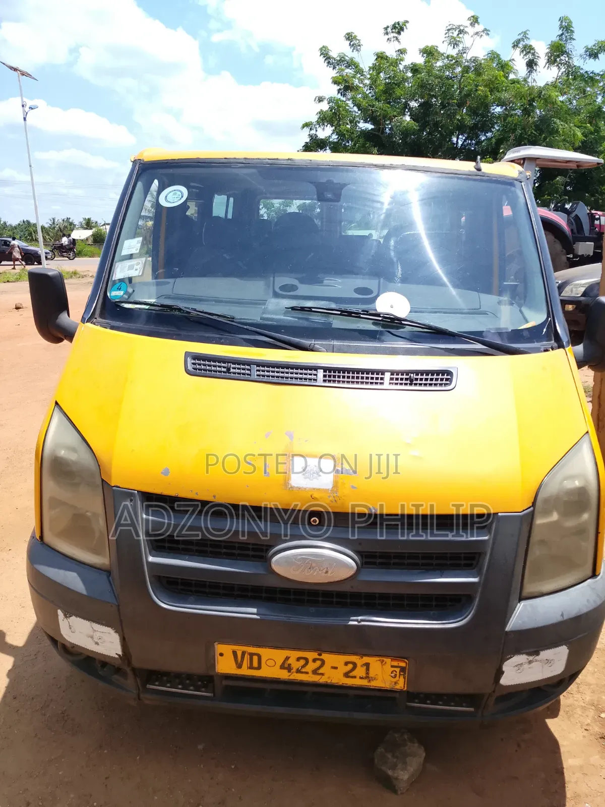 Ford Transit 2014 Yellow