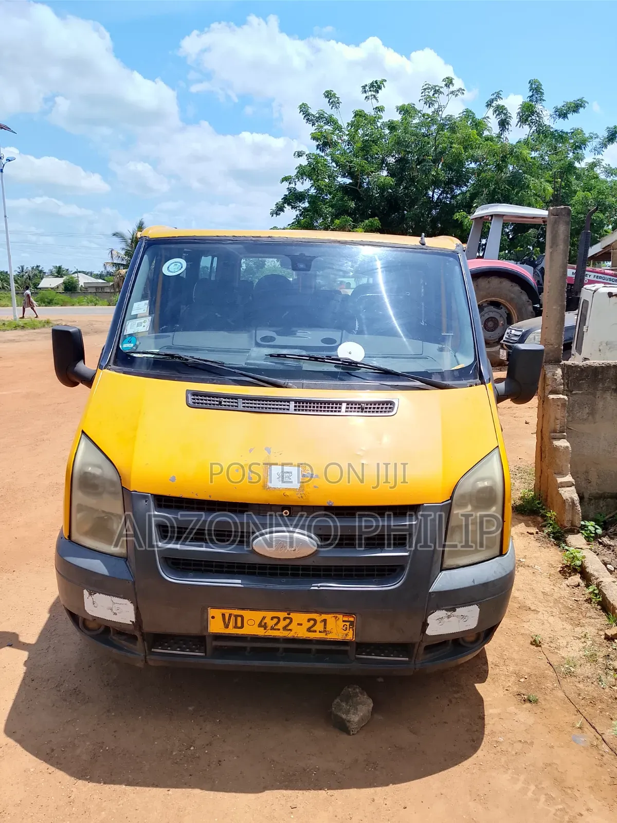 Ford Transit 2014 Yellow