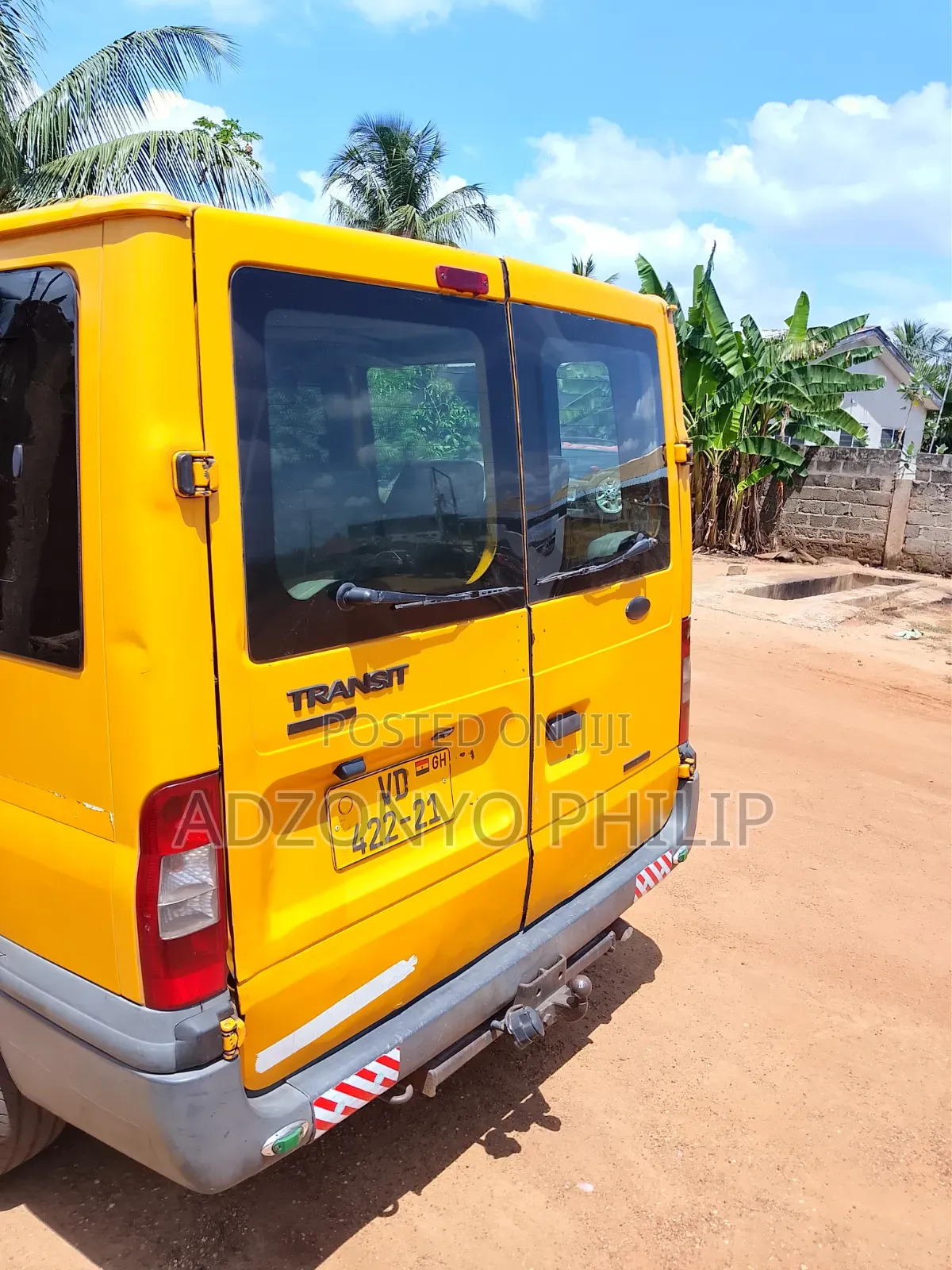 Ford Transit 2014 Yellow