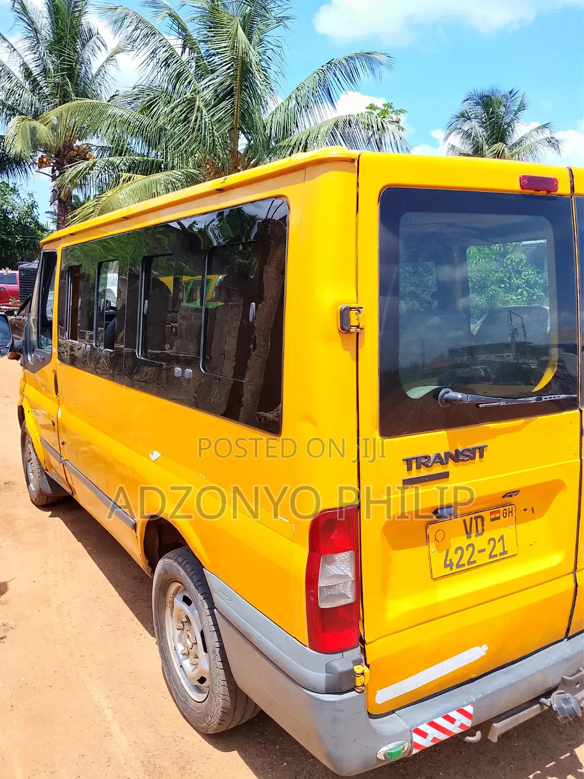 Ford Transit 2014 Yellow
